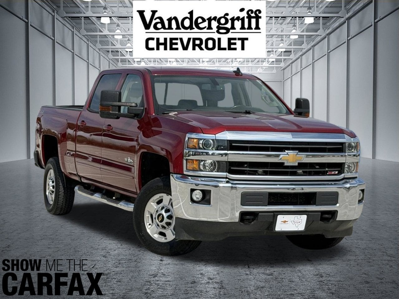 Cajun Red Tintcoat 2019 Chevrolet Silverado 2500HD Pickup Truck Four-Wheel Drive Automatic