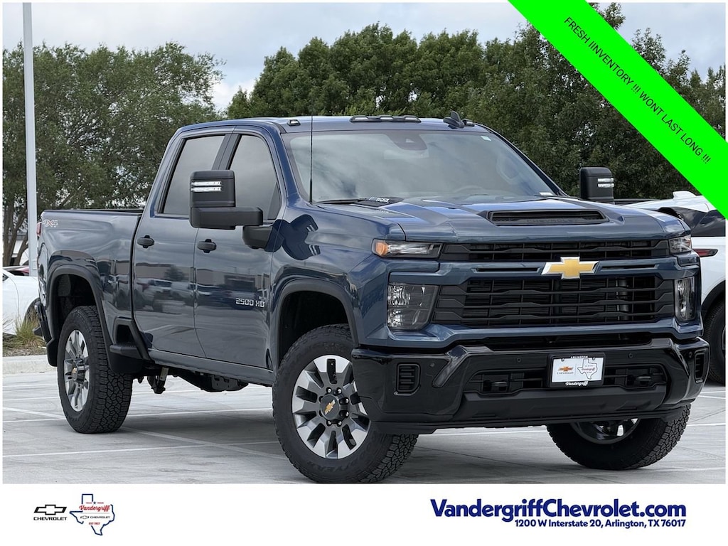 New 2026 Chevrolet Silverado 2500 HD Custom Truck Crew Cab