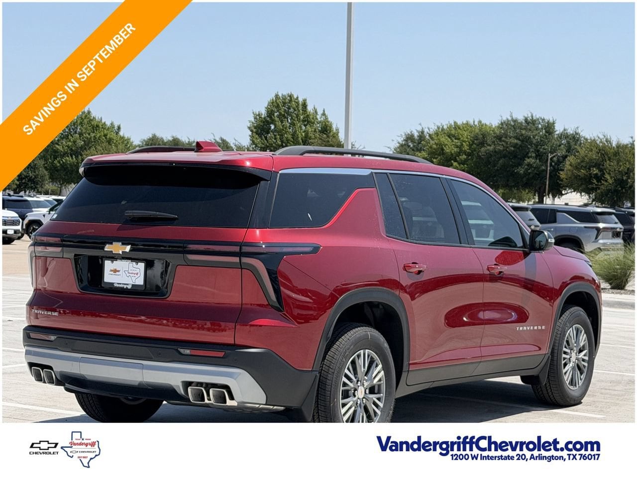 New 2026 Radiant Red Tintcoat Chevrolet LT image 4