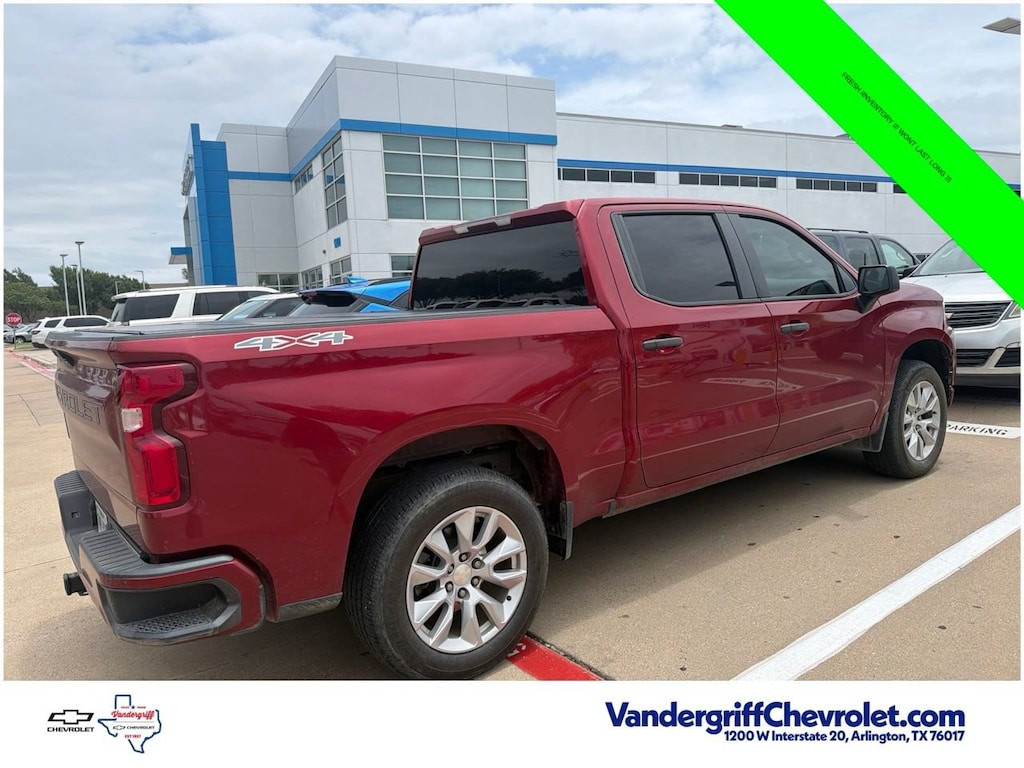 Used 2019 Chevrolet Silverado 1500 Custom Truck Crew Cab