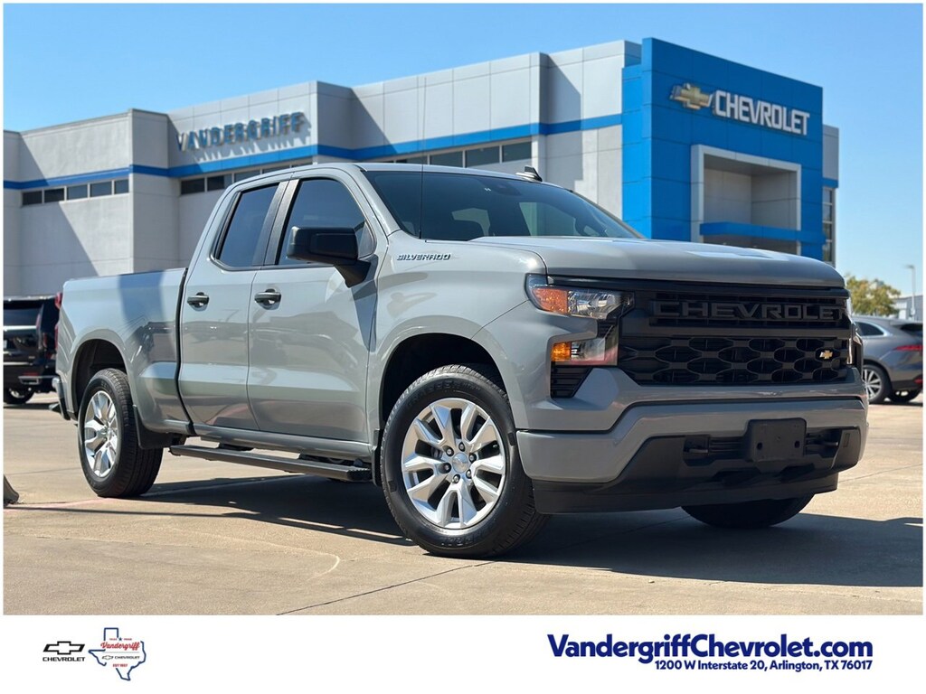Certified 2024 Chevrolet Silverado 1500 Custom Truck Double Cab