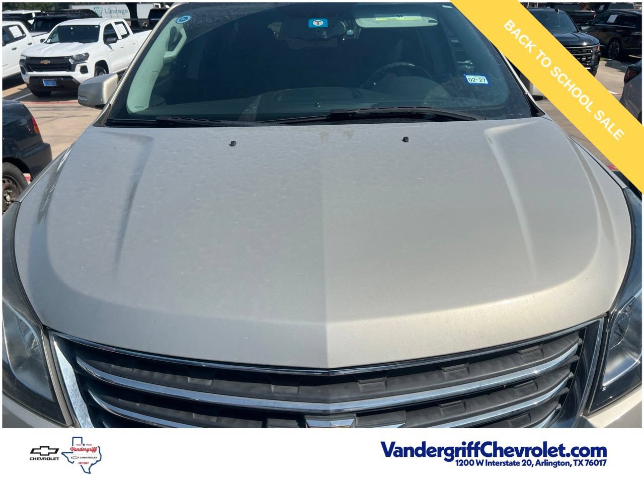 Used 2015 Chevrolet Traverse 1LT with VIN 1GNKRGKD6FJ183714 for sale in Arlington, TX