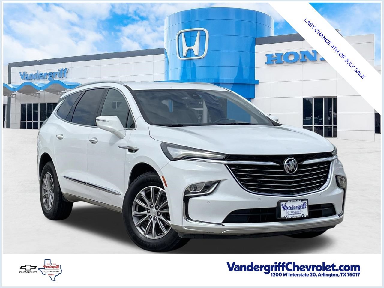 Summit White 2022 Buick Enclave SUV / Crossover Front-Wheel Drive Automatic