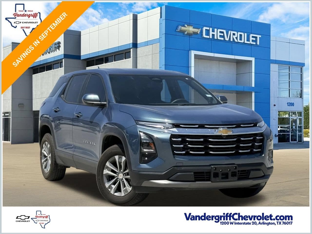 Lakeshore Blue Metallic 2025 Chevrolet Equinox SUV / Crossover Front-Wheel Drive Continuously Variable Transmission