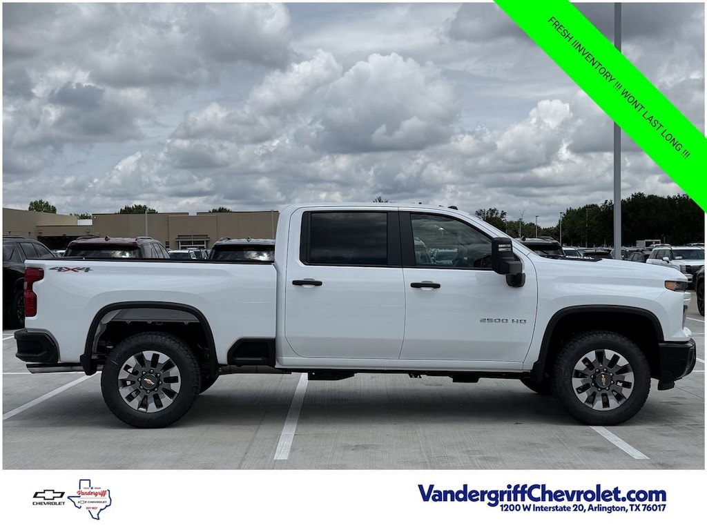 New 2026 Chevrolet Silverado 2500 HD Custom Truck Crew Cab