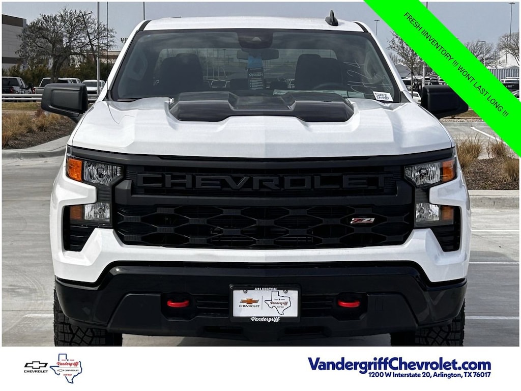New 2026 Chevrolet Silverado 1500 Custom Trail Boss Truck Crew Cab