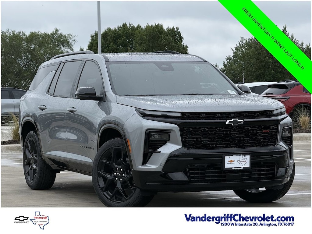 New 2026 Chevrolet Traverse RS SUV