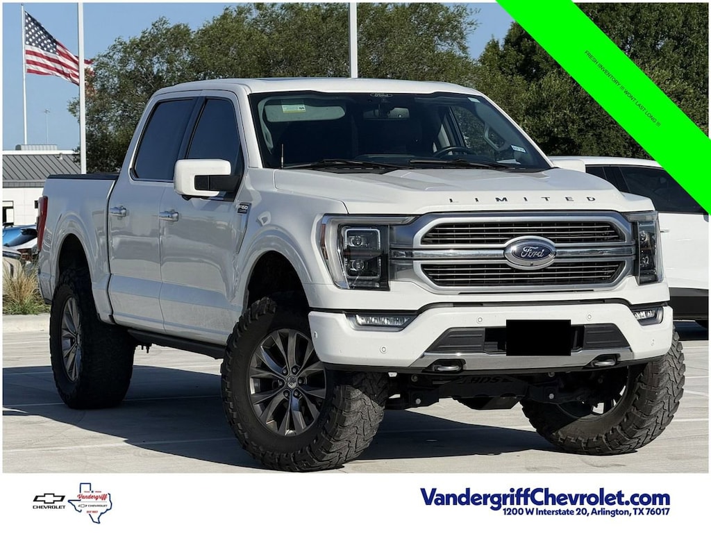 Used 2021 Ford F-150 Limited Truck SuperCrew Cab
