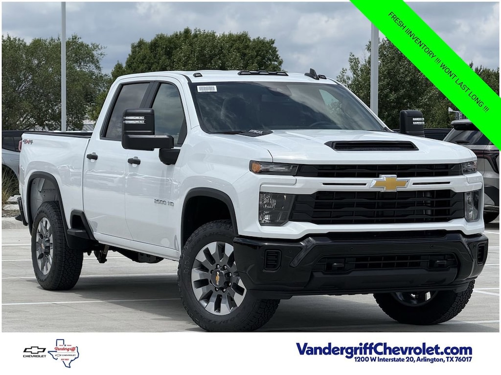 New 2026 Chevrolet Silverado 2500 HD Custom Truck Crew Cab
