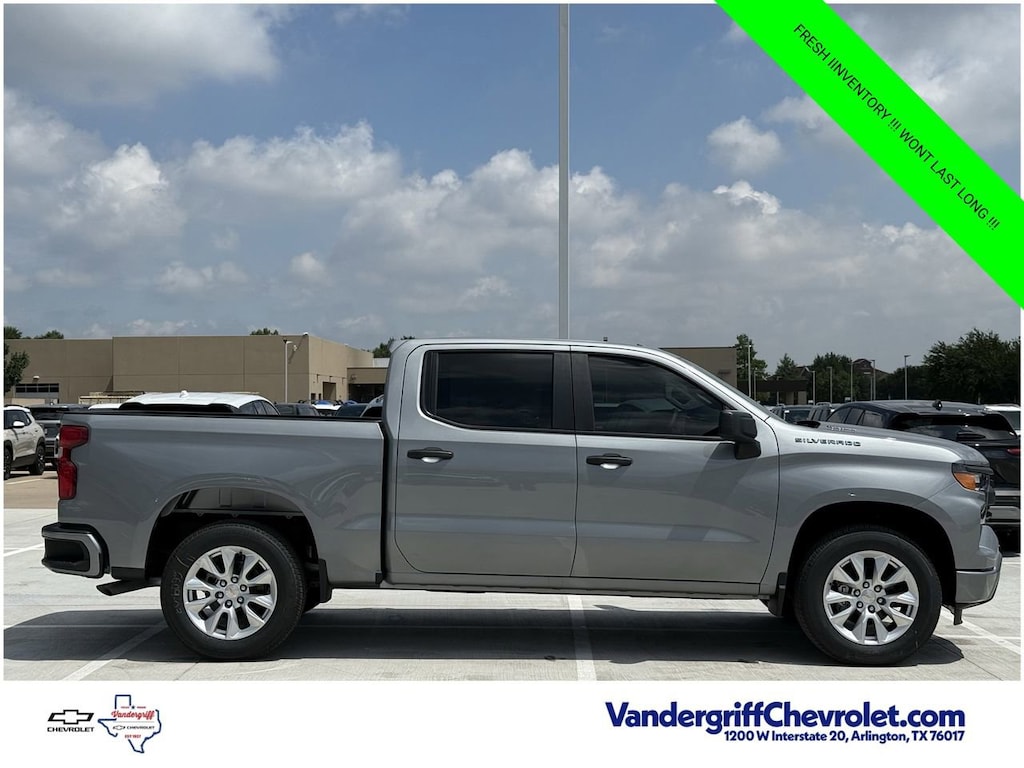 New 2026 Chevrolet Silverado 1500 Custom Truck Crew Cab