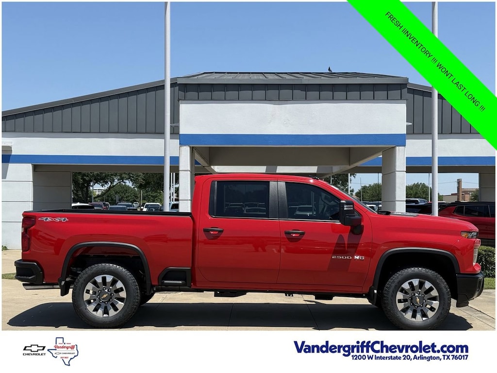 New 2026 Chevrolet Silverado 2500 HD Custom Truck Crew Cab