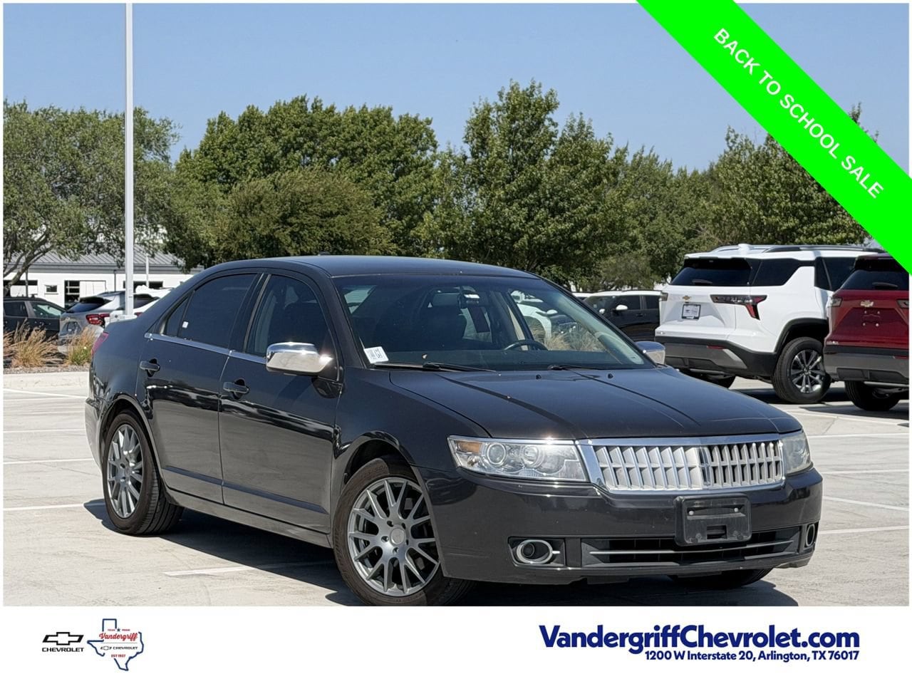 Used 2007 Lincoln MKZ Base with VIN 3LNHM26T87R633954 for sale in Arlington, TX