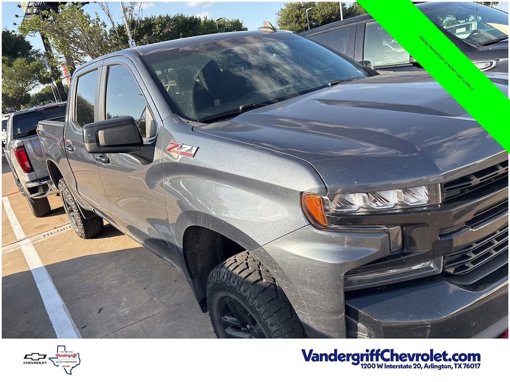 Used 2022 Chevrolet Silverado 1500 LTD LT Trail Boss Truck Crew Cab
