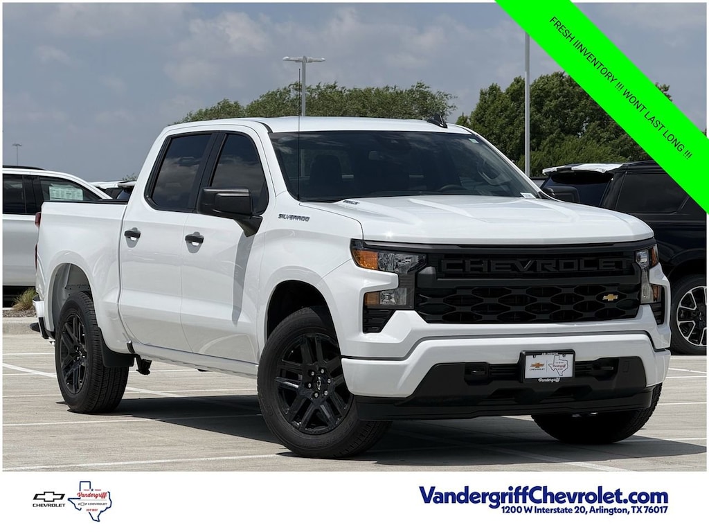 New 2026 Chevrolet Silverado 1500 Custom Truck Crew Cab
