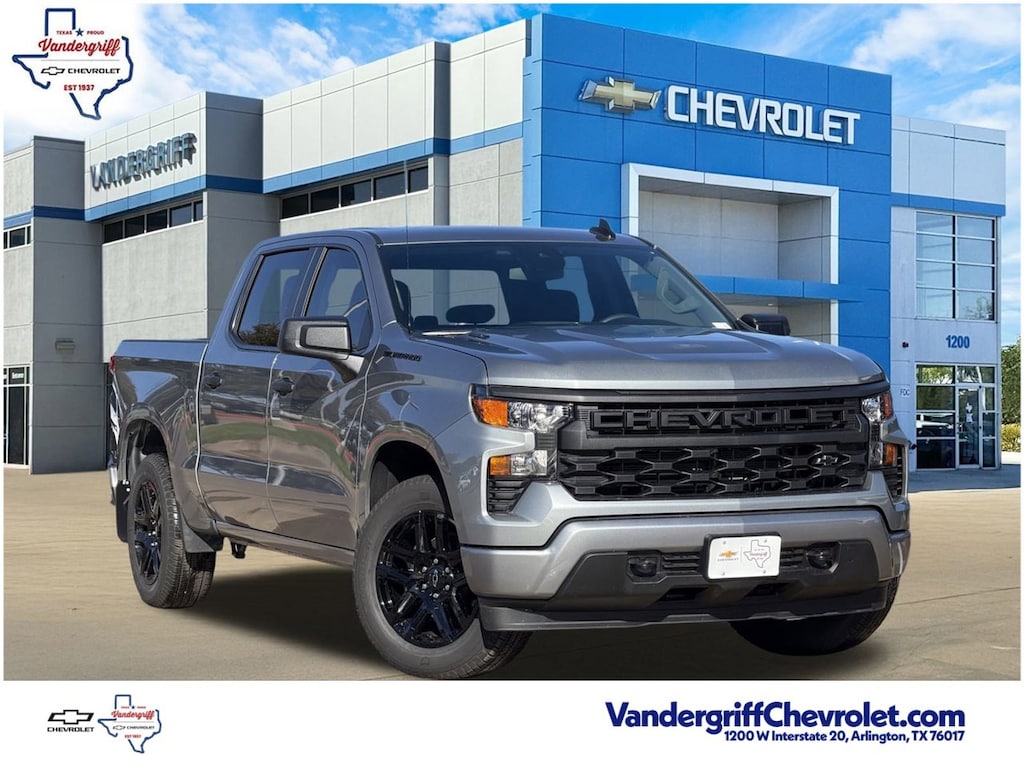 New 2026 Chevrolet Silverado 1500 Custom Truck Crew Cab