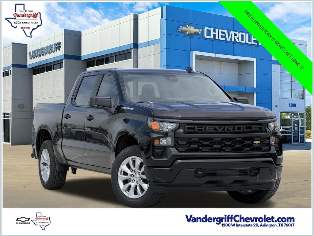 New 2026 Chevrolet Silverado 1500 Custom Truck Crew Cab