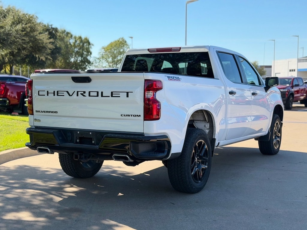 Certified 2024 Chevrolet Silverado 1500 Custom Trail Boss Truck Crew Cab