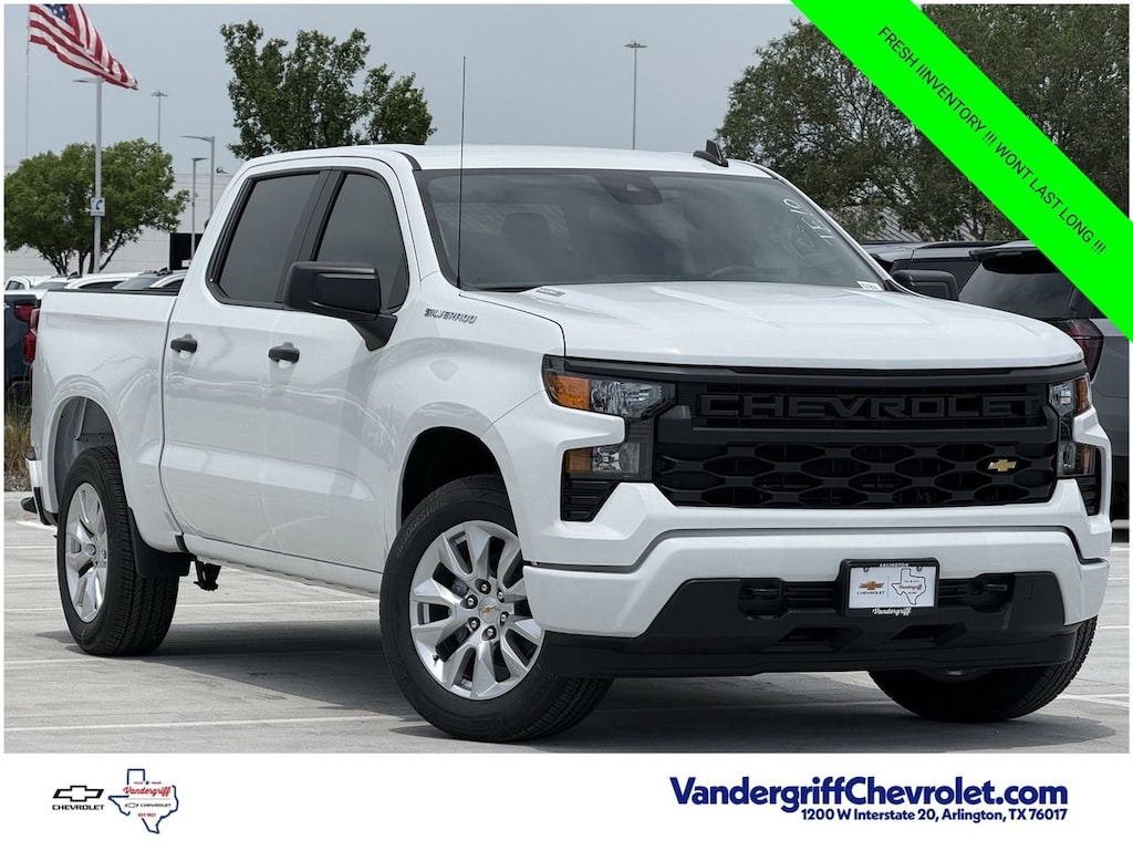 New 2026 Chevrolet Silverado 1500 Custom Truck Crew Cab