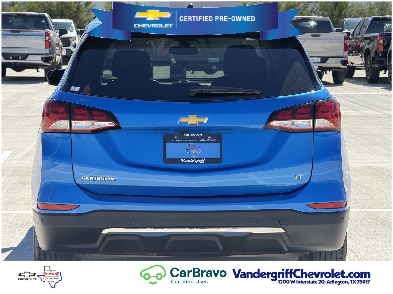 Used 2024 Riptide Blue Metallic Chevrolet LT image 5