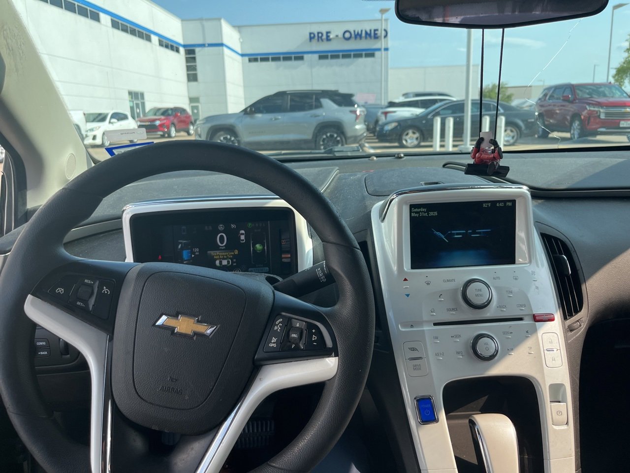Used 2013 Chevrolet Volt Base with VIN 1G1RA6E43DU125035 for sale in Irving, TX