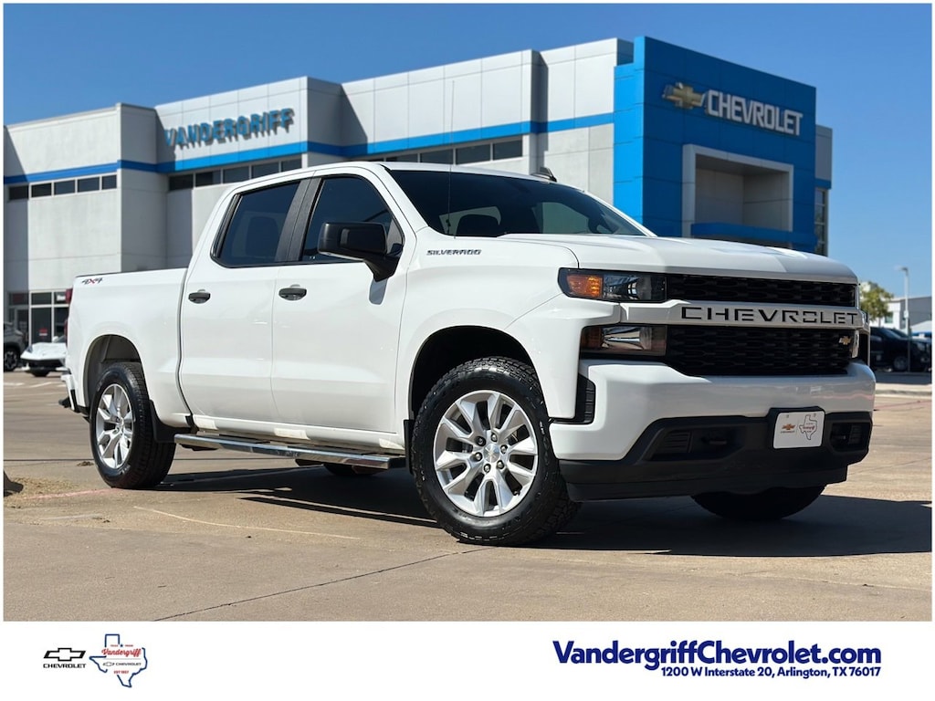 Used 2019 Chevrolet Silverado 1500 Custom Truck Crew Cab