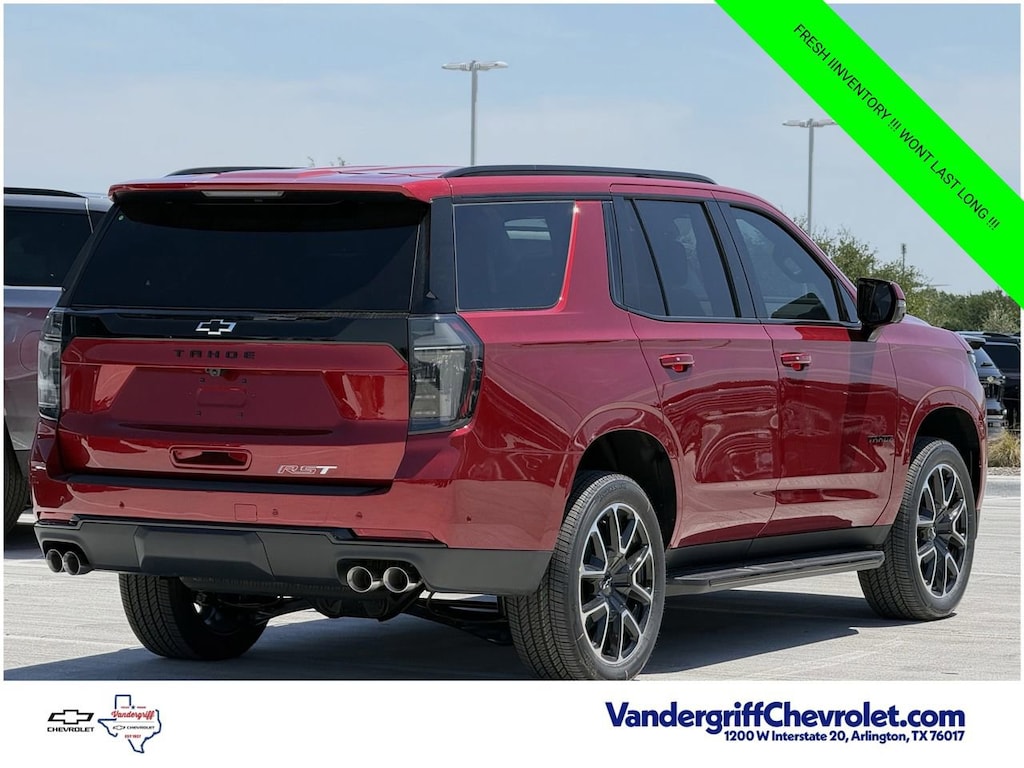 New 2026 Chevrolet Tahoe RST SUV