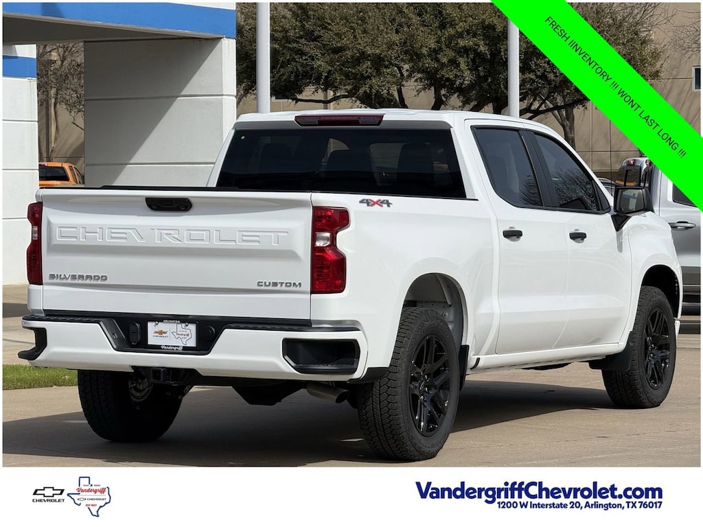 New 2026 Chevrolet Silverado 1500 Custom Truck Crew Cab