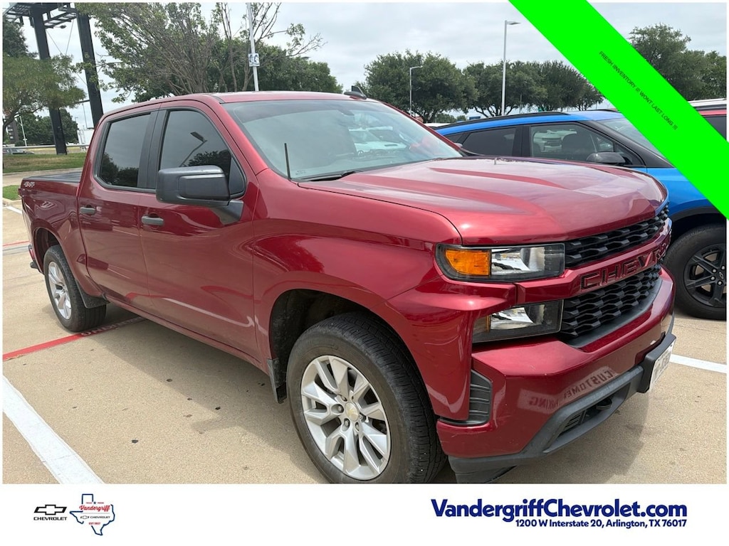 Used 2019 Chevrolet Silverado 1500 Custom Truck Crew Cab