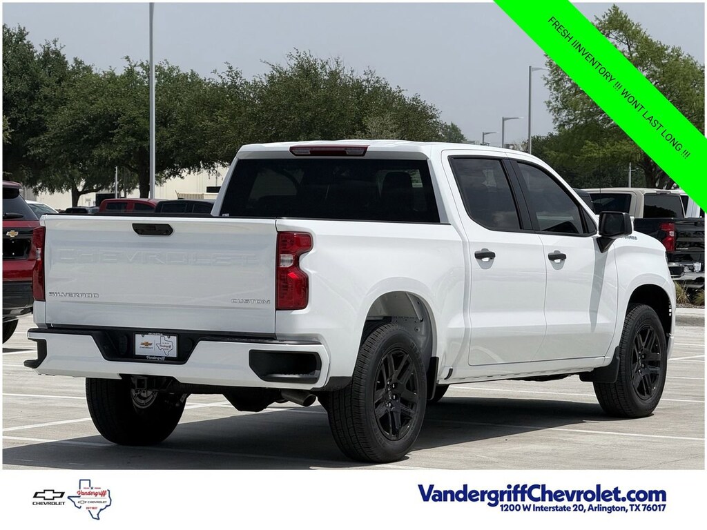 New 2026 Chevrolet Silverado 1500 Custom Truck Crew Cab
