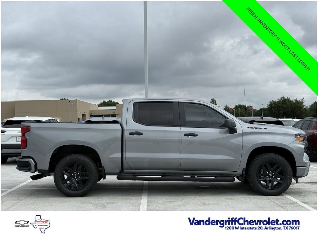 New 2026 Chevrolet Silverado 1500 Custom Truck Crew Cab