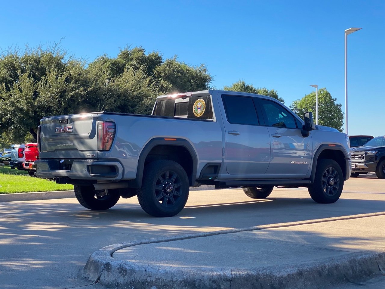 Certified 2024 GMC Sierra 2500HD AT4 with VIN 1GT49PE73RF392911 for sale in Arlington, TX