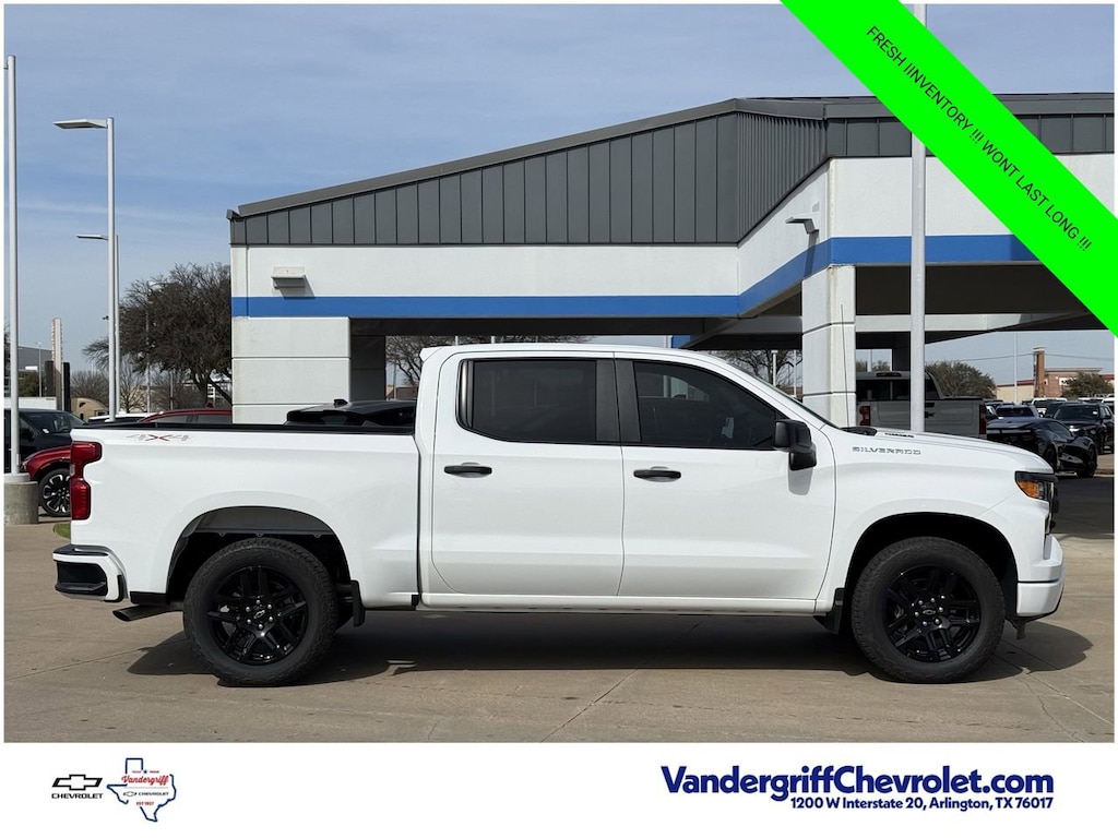 New 2026 Chevrolet Silverado 1500 Custom Truck Crew Cab