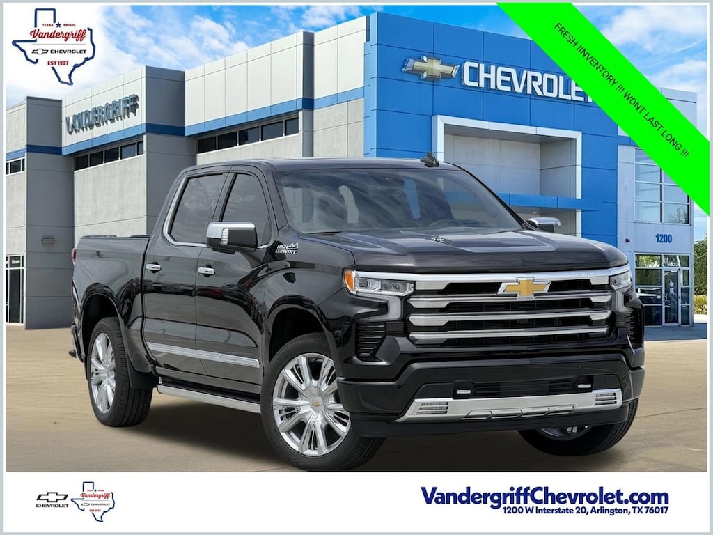 New 2026 Chevrolet Silverado 1500 High Country Truck Crew Cab