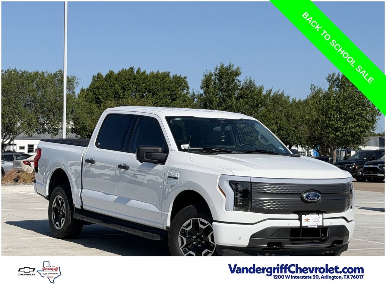Used 2023 Ford F-150 Lightning XLT with VIN 1FTVW1EL9PWG41216 for sale in Arlington, TX