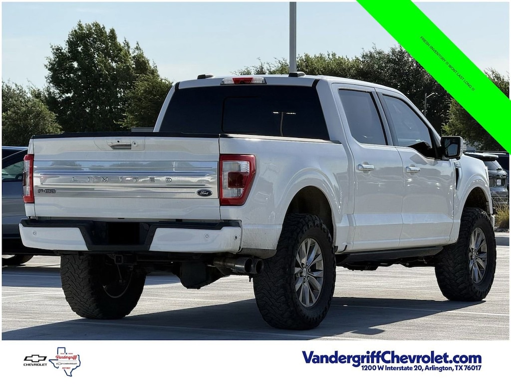 Used 2021 Ford F-150 Limited Truck SuperCrew Cab