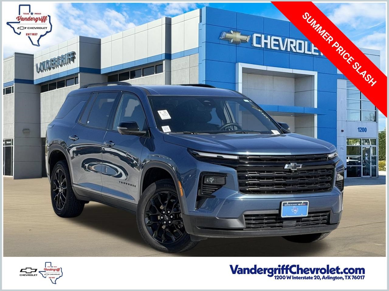 Lakeshore Blue Metallic 2025 Chevrolet Traverse SUV / Crossover Front-Wheel Drive 8-Speed Automatic
