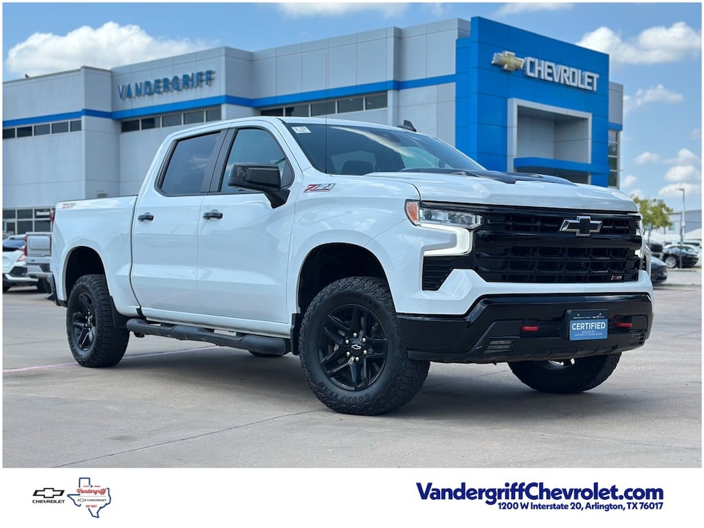 Certified 2023 Chevrolet Silverado 1500 LT Trail Boss Truck Crew Cab