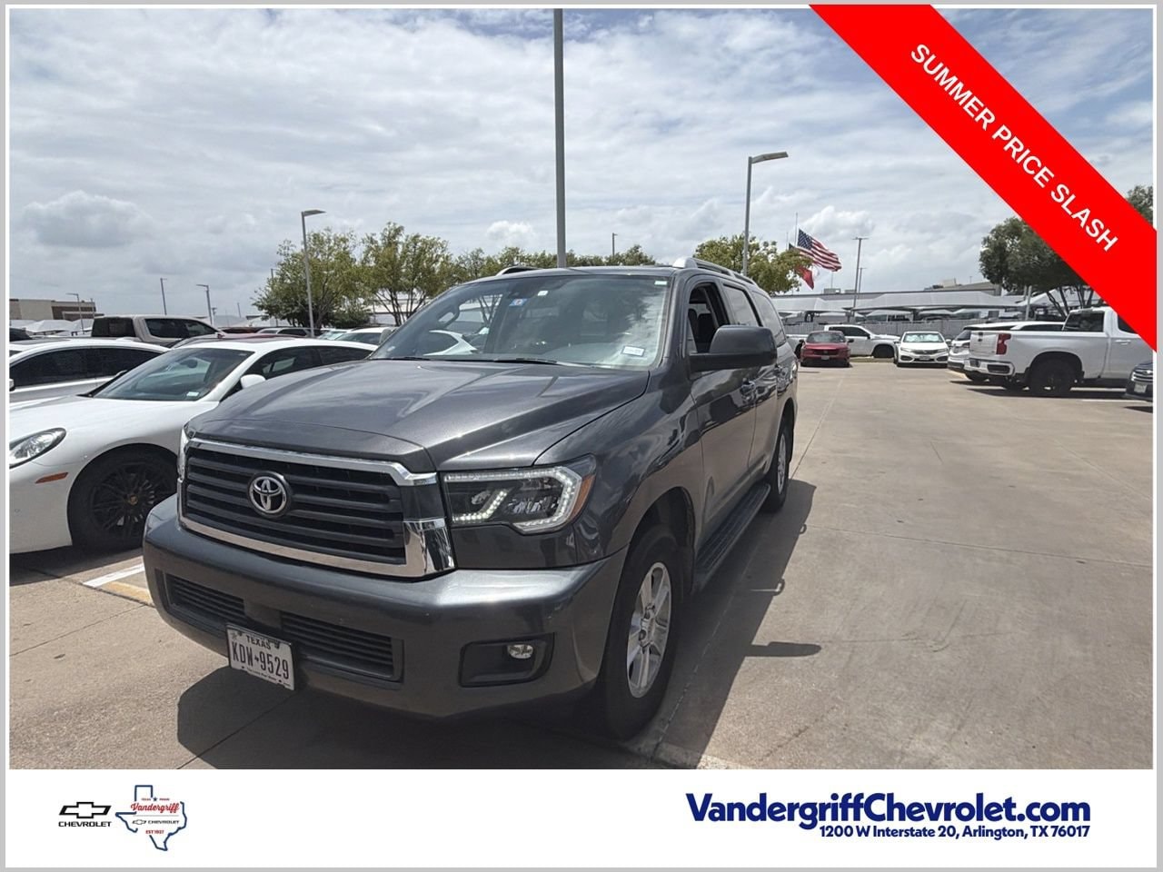 Gray 2018 Toyota Sequoia SUV / Crossover 4X2 Automatic