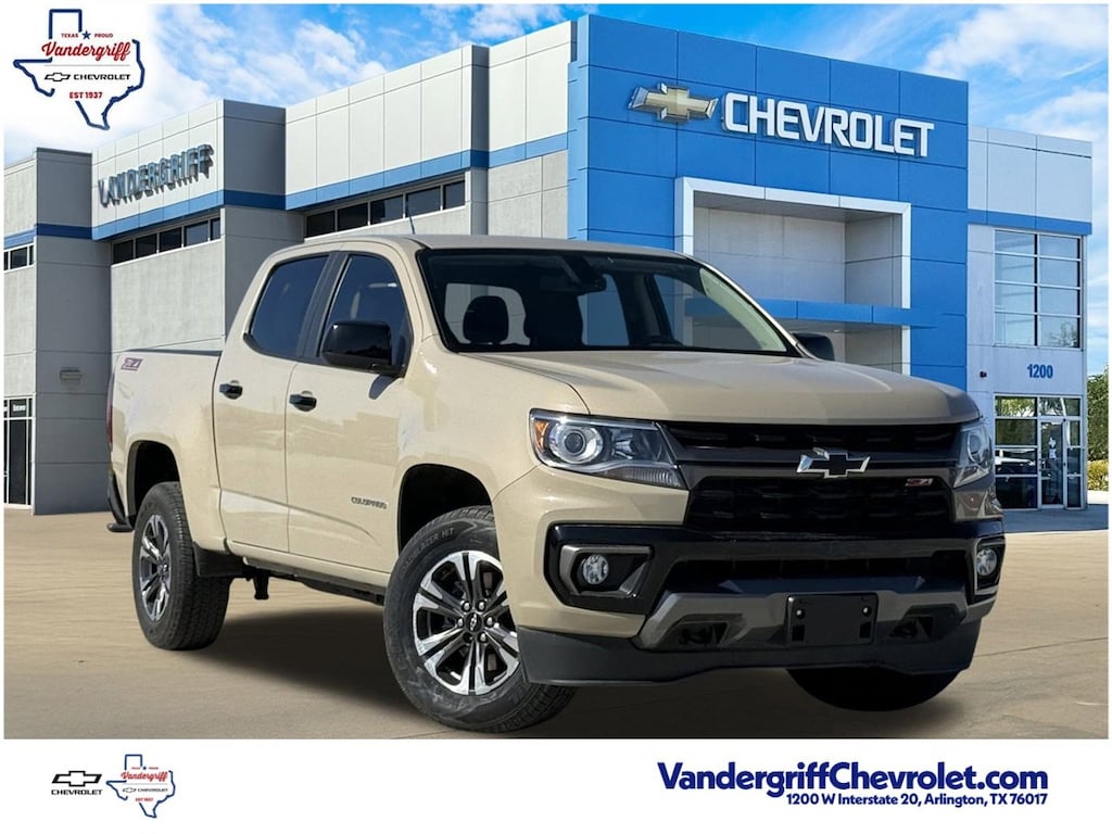 Used 2021 Chevrolet Colorado Z71 Truck Crew Cab