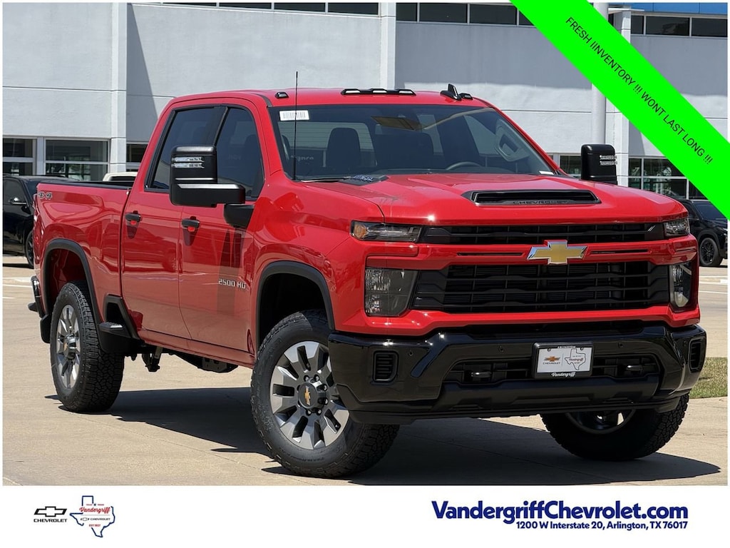 New 2026 Chevrolet Silverado 2500 HD Custom Truck Crew Cab