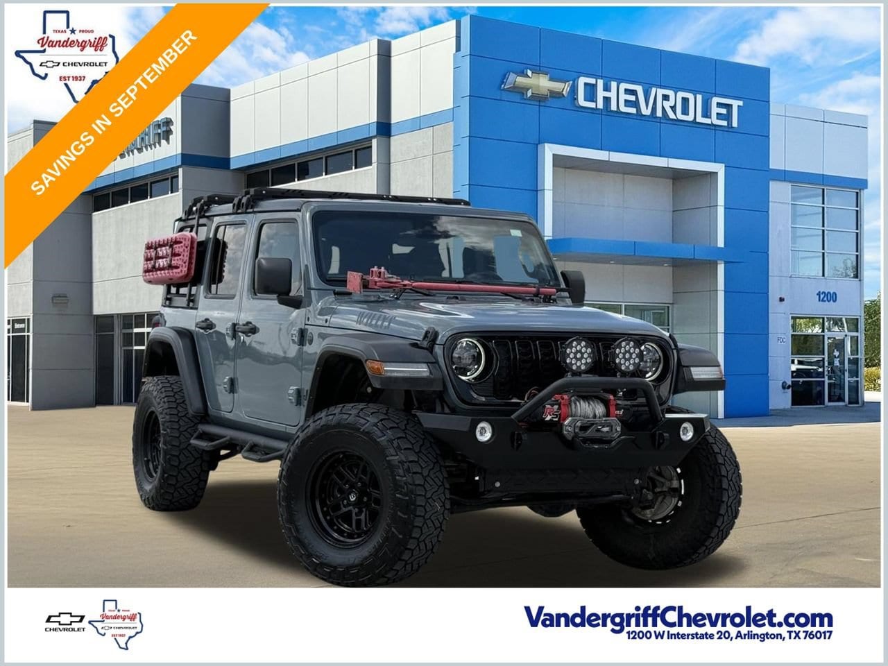 Used 2024 Jeep Wrangler 4-Door Willys 4x4