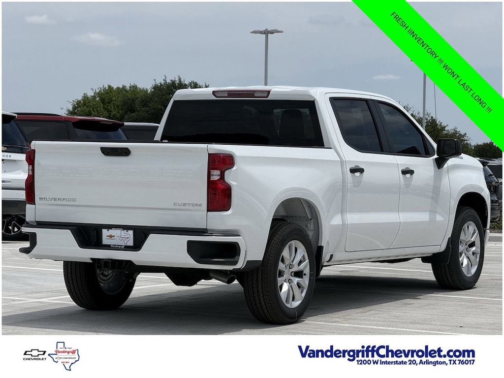 New 2026 Chevrolet Silverado 1500 Custom Truck Crew Cab