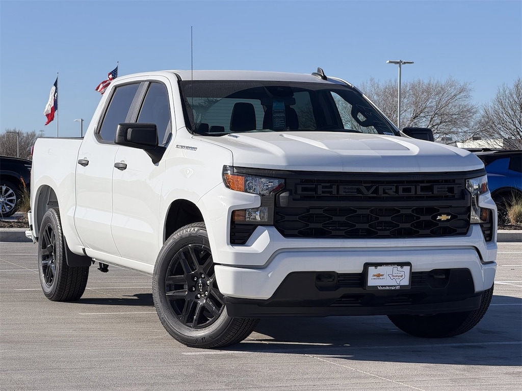 New 2026 Chevrolet Silverado 1500 Custom Truck Crew Cab