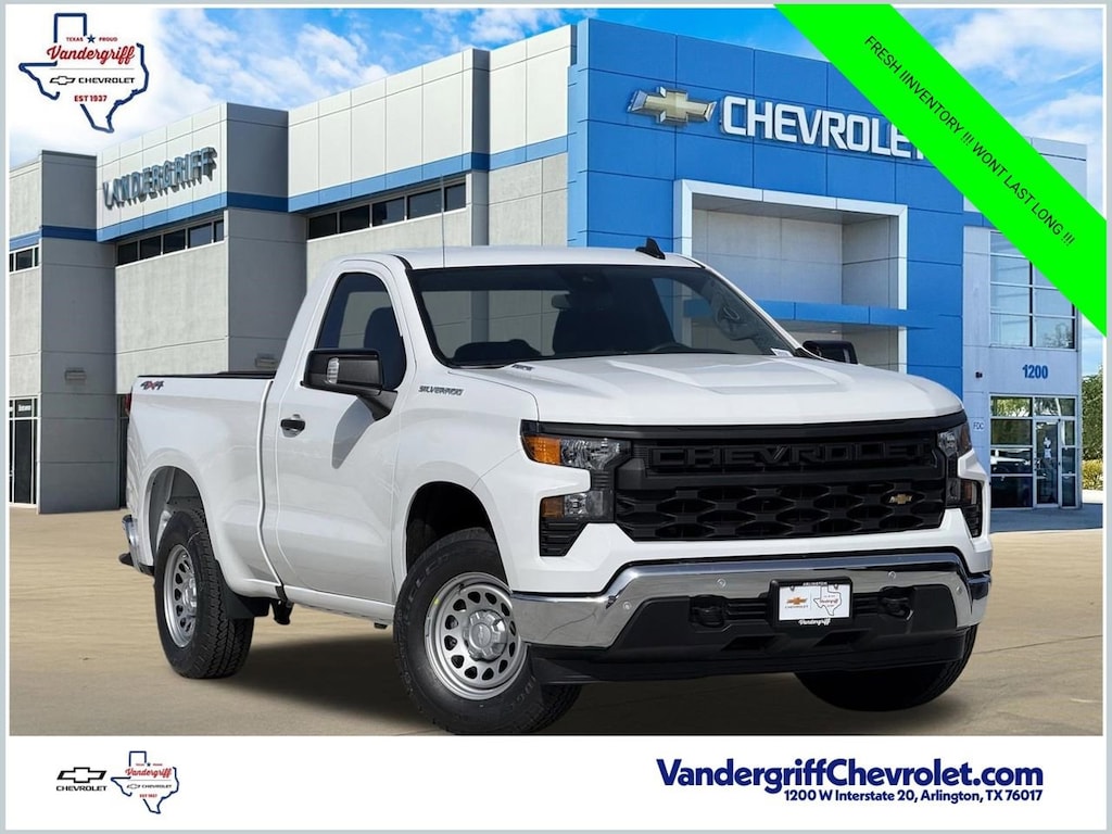 New 2026 Chevrolet Silverado 1500 WT Truck Regular Cab