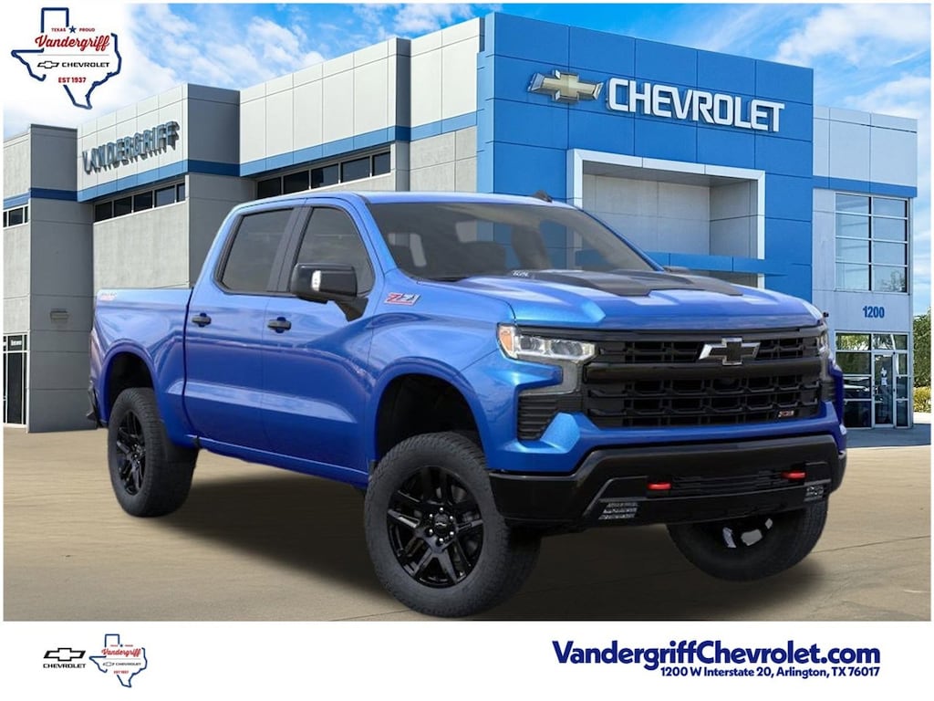 New 2026 Chevrolet Silverado 1500 LT Trail Boss Truck Crew Cab