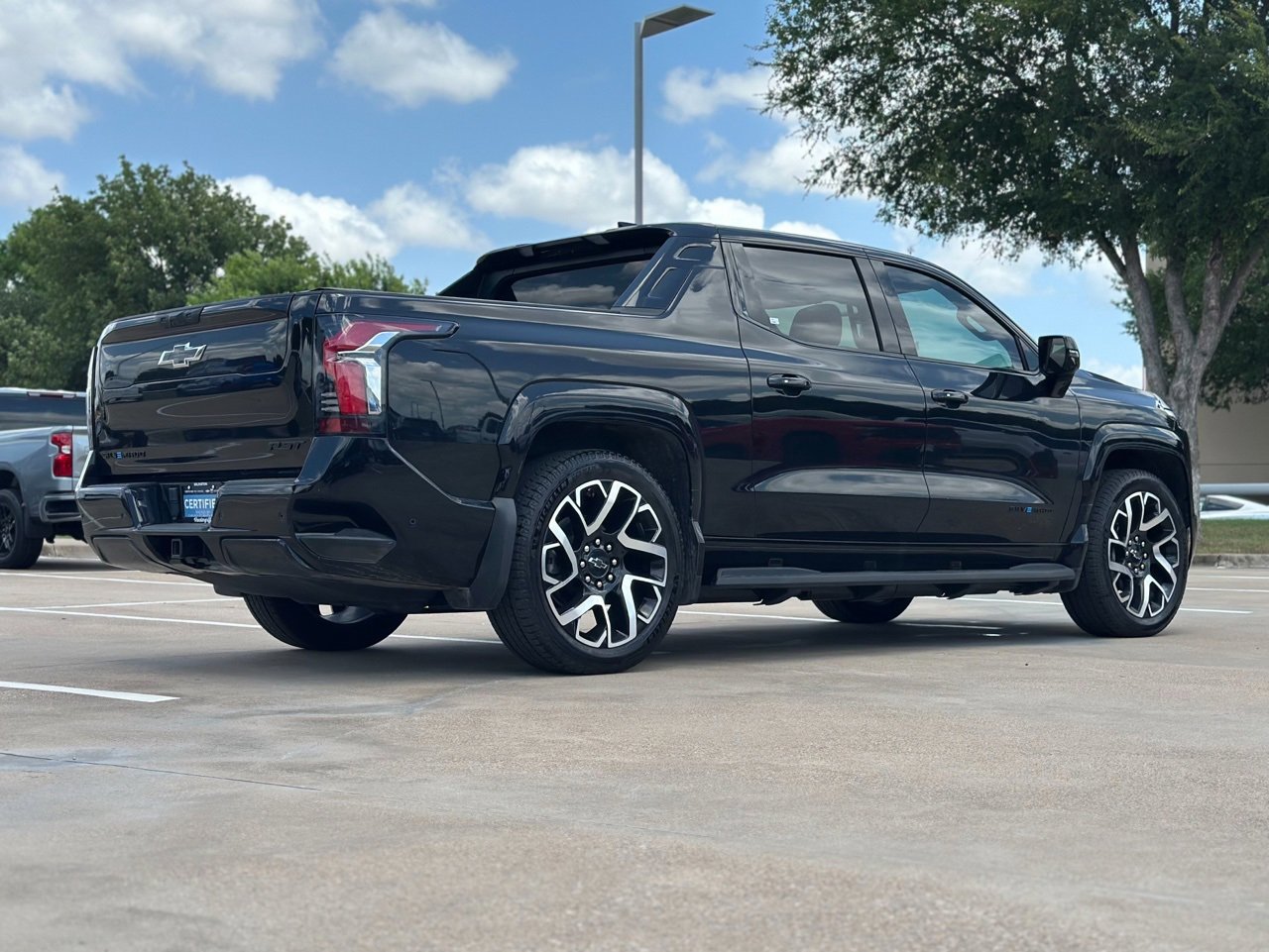 Certified 2024 Chevrolet Silverado EV RST with VIN 1GC40ZEL2RU302386 for sale in Arlington, TX