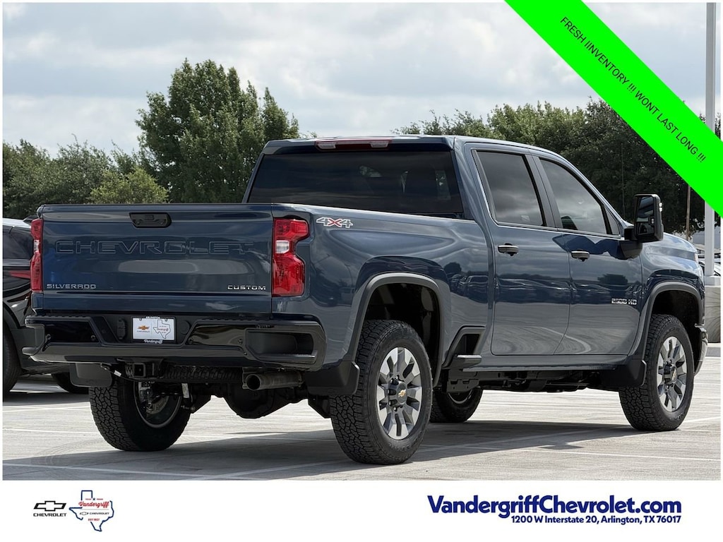 New 2026 Chevrolet Silverado 2500 HD Custom Truck Crew Cab