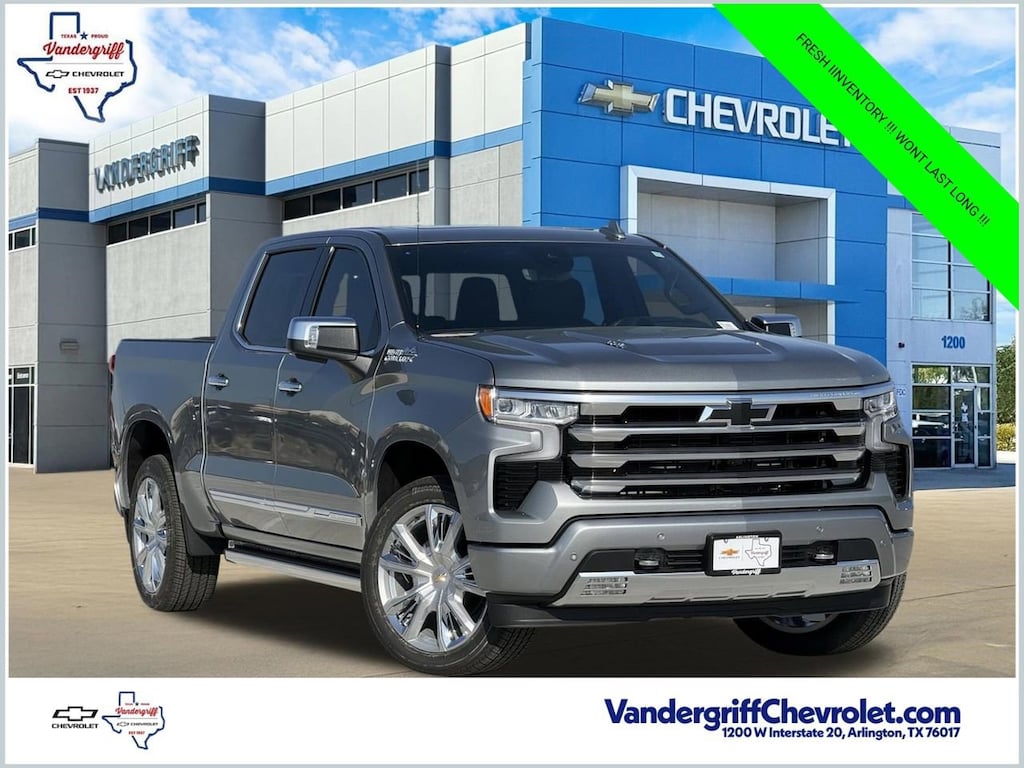 New 2026 Chevrolet Silverado 1500 High Country Truck Crew Cab