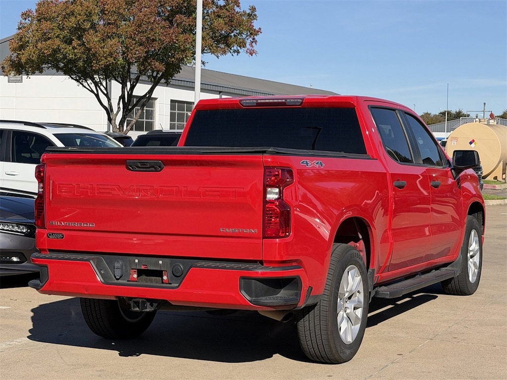 Certified 2022 Chevrolet Silverado 1500 Custom Truck Crew Cab
