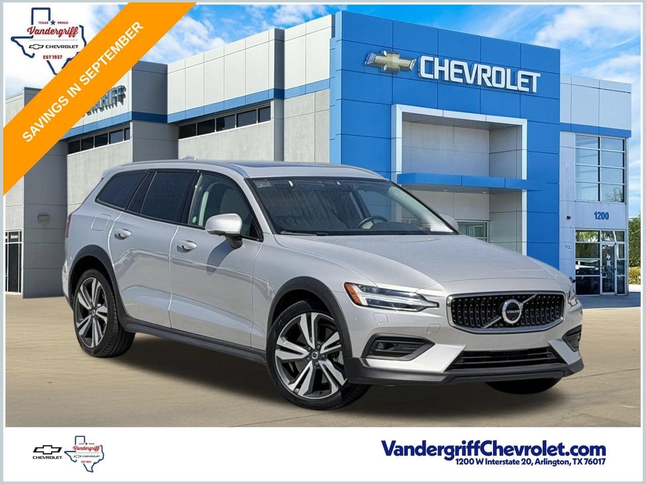 Silver 2025 Volvo V60 Wagon All-Wheel Drive Automatic
